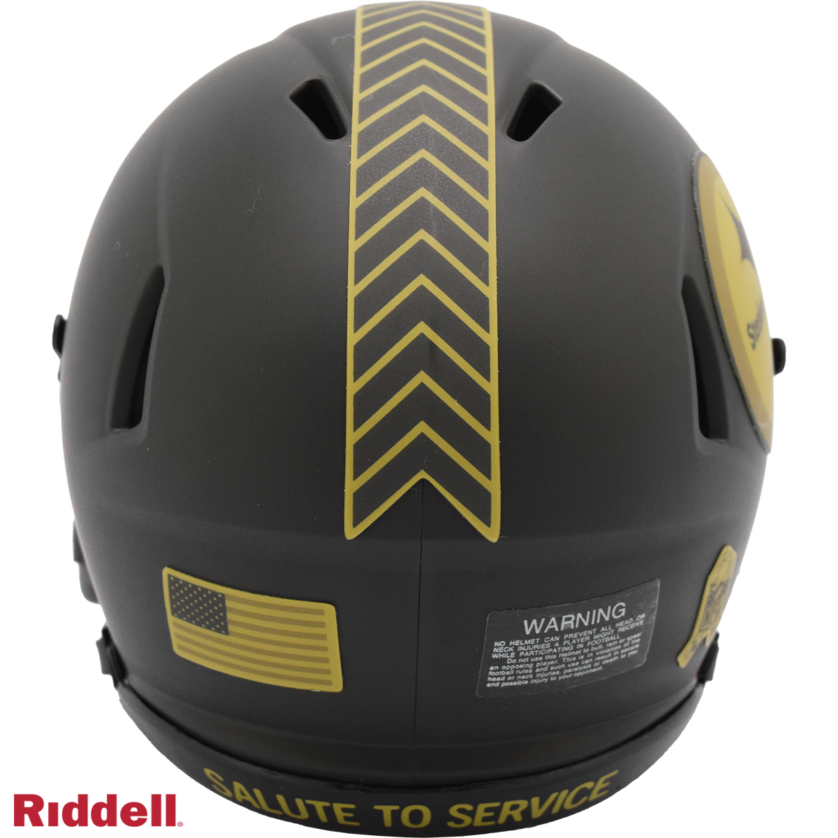 Riddell Pittsburgh Steelers 2025 Salute To Service Speed Mini Helmet
