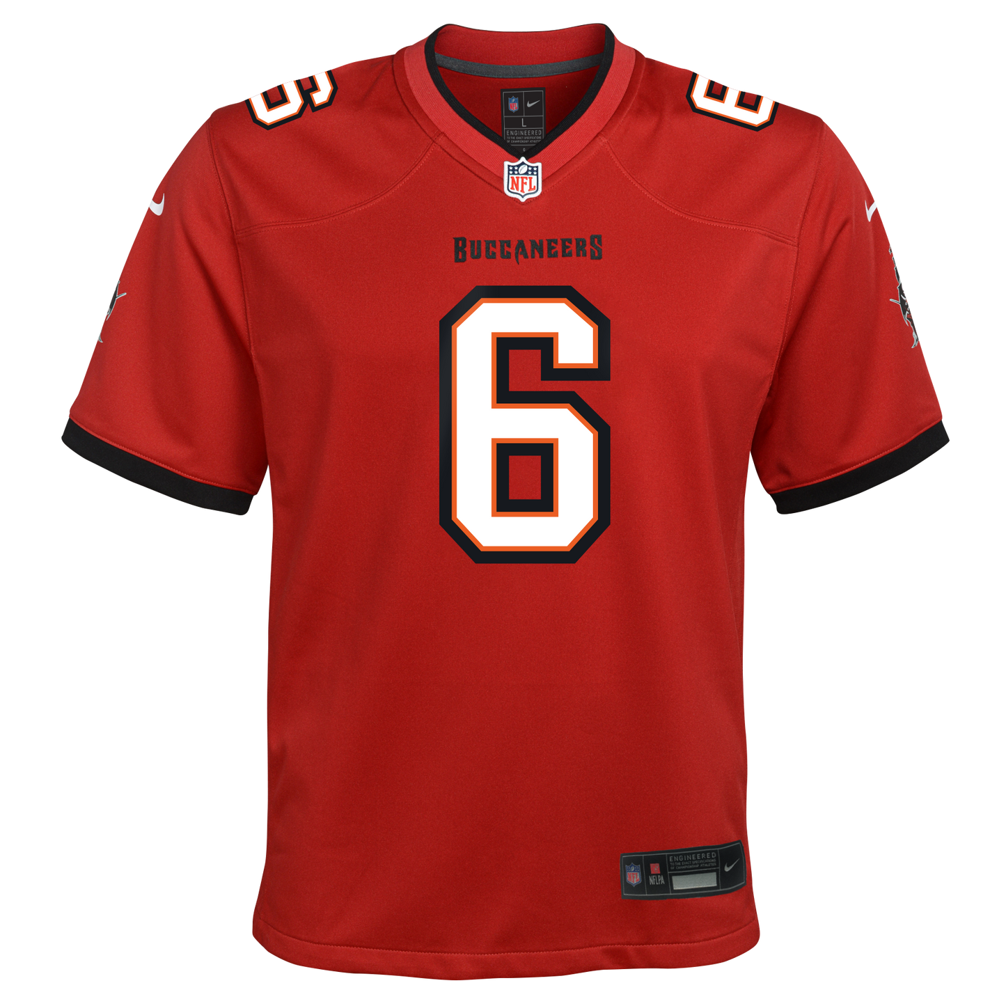 Youth Tampa Bay Buccaneers Baker Mayfield Nike Red Nike Game Jersey
