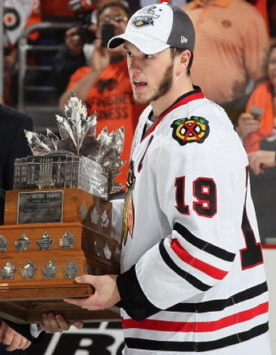 Jonathan Toews Chicago Blackhawks 2010 Stanley Cup Champions Conn Smythe Photo