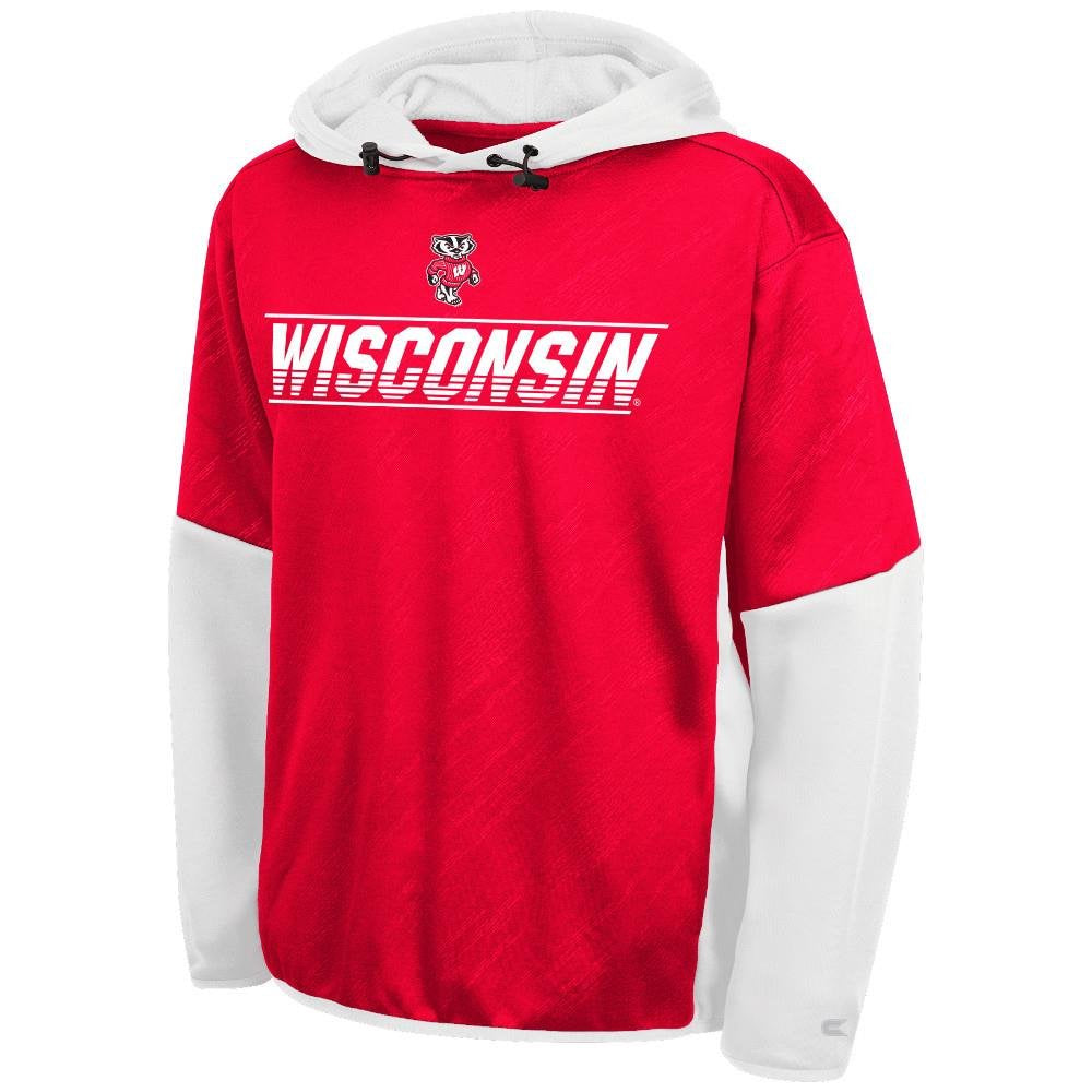 NCAA Wisconsin Badgers Youth Sleet Fleece By Colosseum Athletics