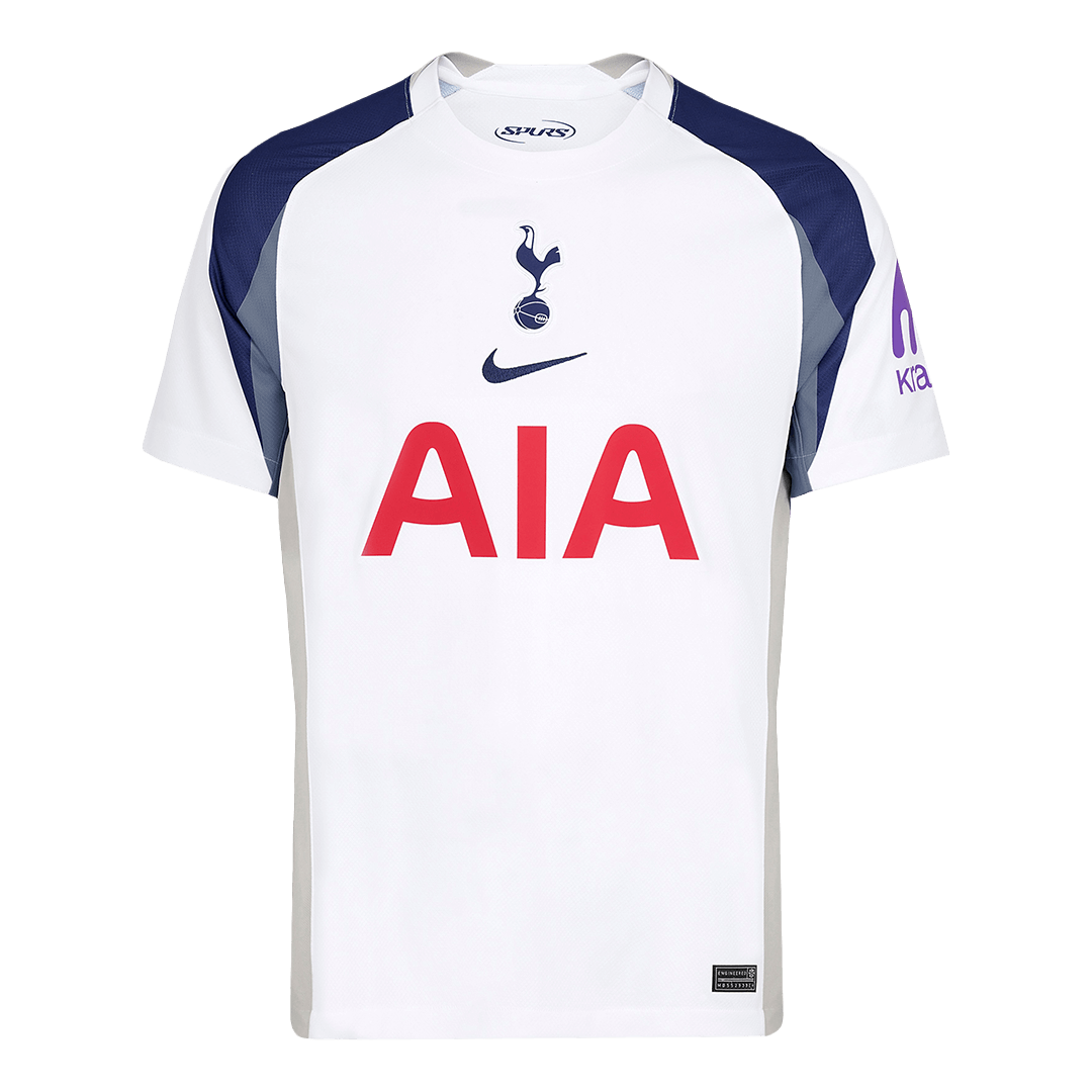SON #7 Tottenham Hotspur Home Football Shirt 2025/26 White
