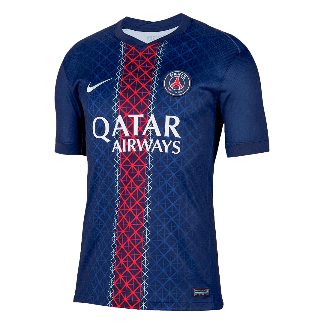 B.BARCOLA #29 PSG Home Football Shirt 2025/26 Navy
