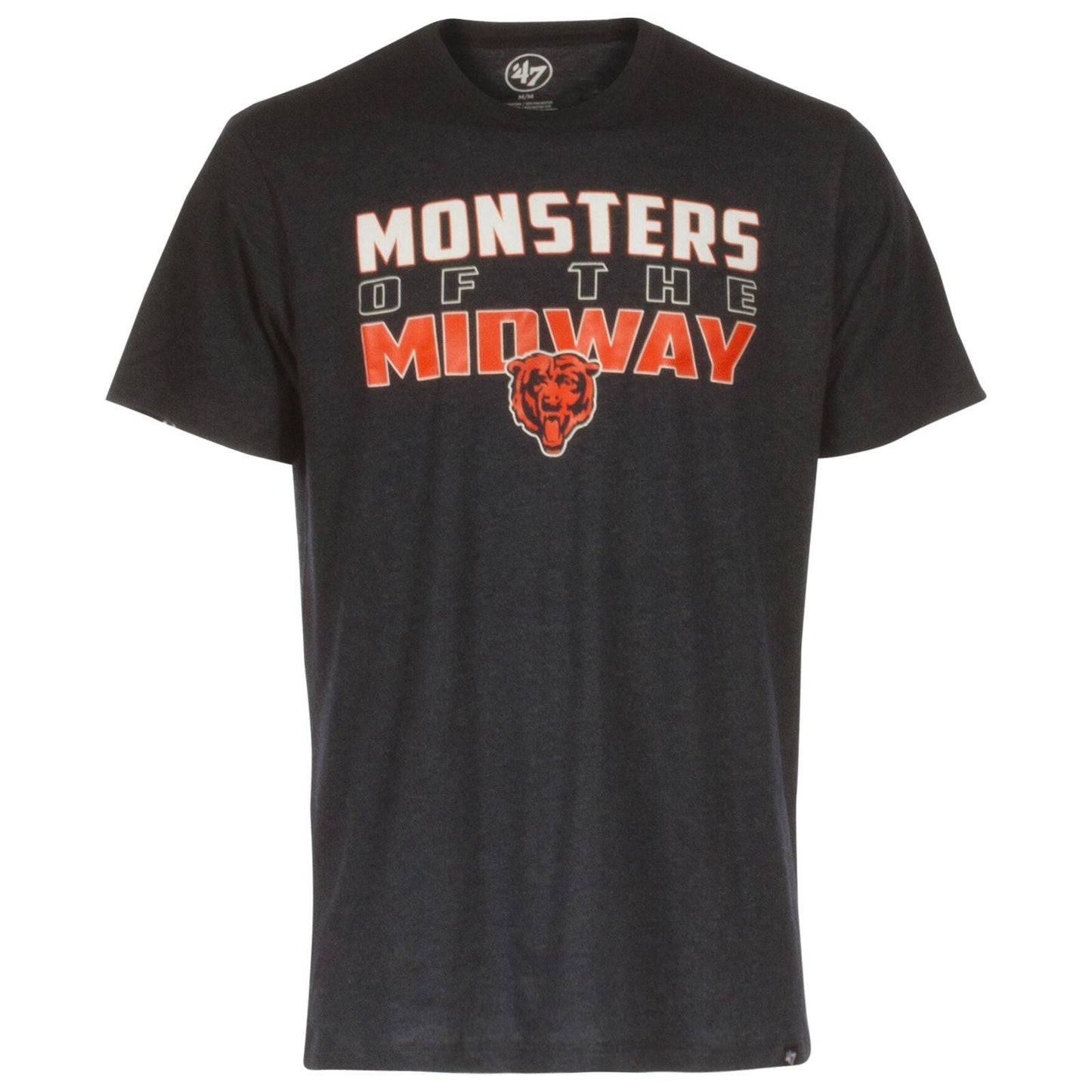 Men's Chicago Bears NFL "Monsters of the Midway"Navy Regional Club Tee By '47 Brand
