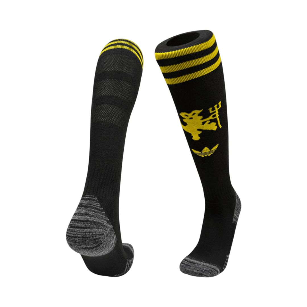 Kids 2025/26 Manchester United Third Away Socks
