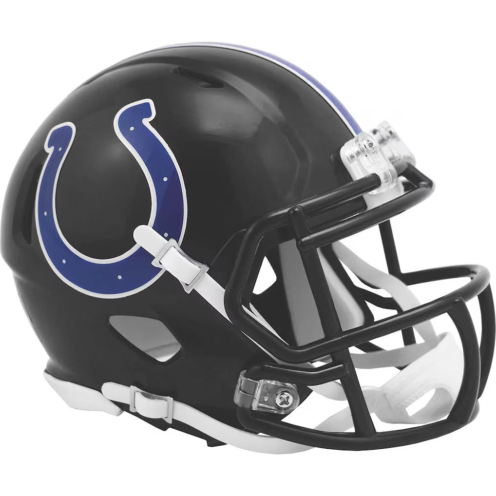 Indianapolis Colts Speed Black Alternate Mini Helmet