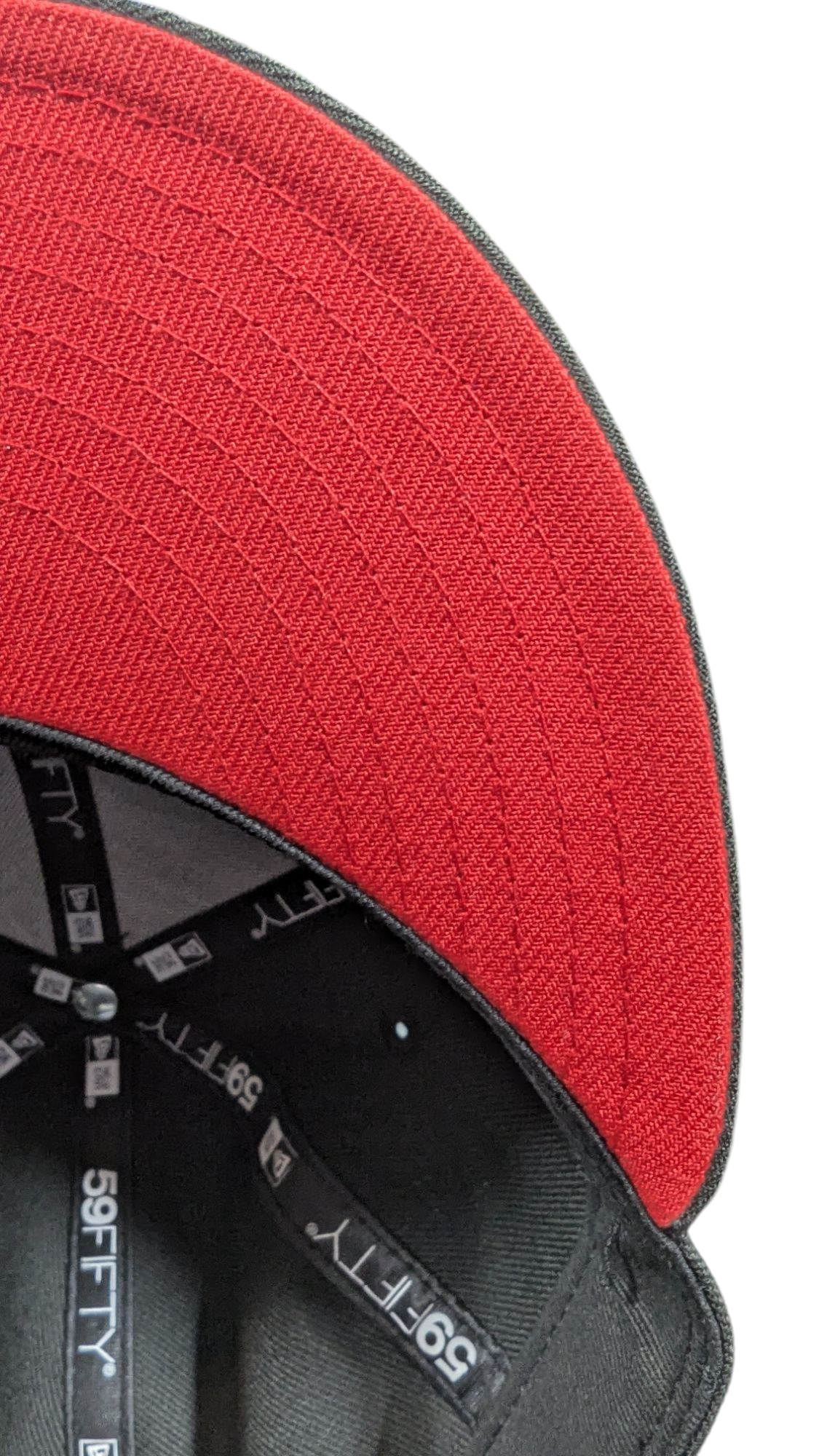 Detroit Red Wings New Era Black 59FIFTY Fitted Hat