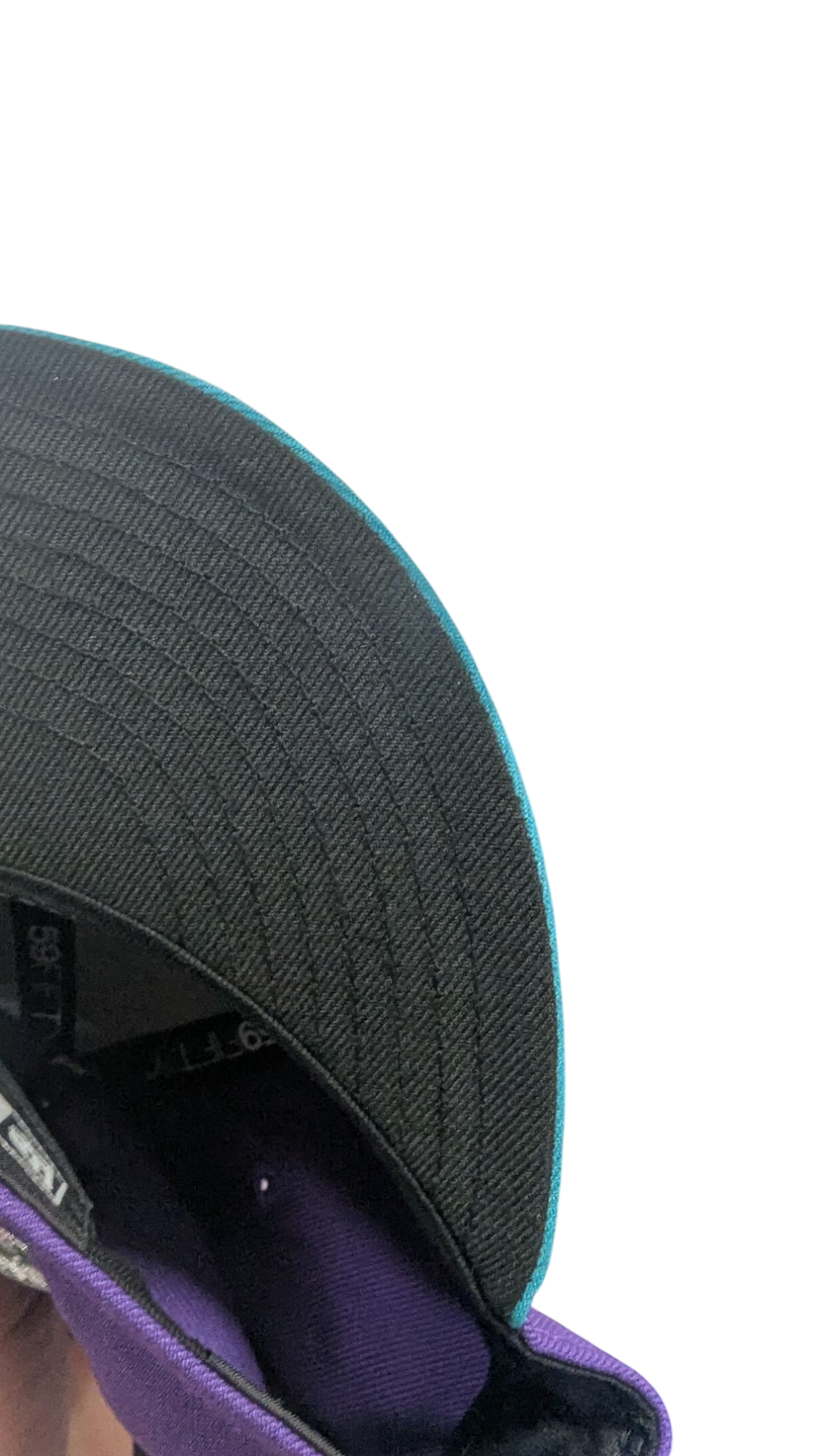 Anaheim Mighty Ducks New Era Purple/Teal Ducks Fly Together 59FIFTY Fitted Hat