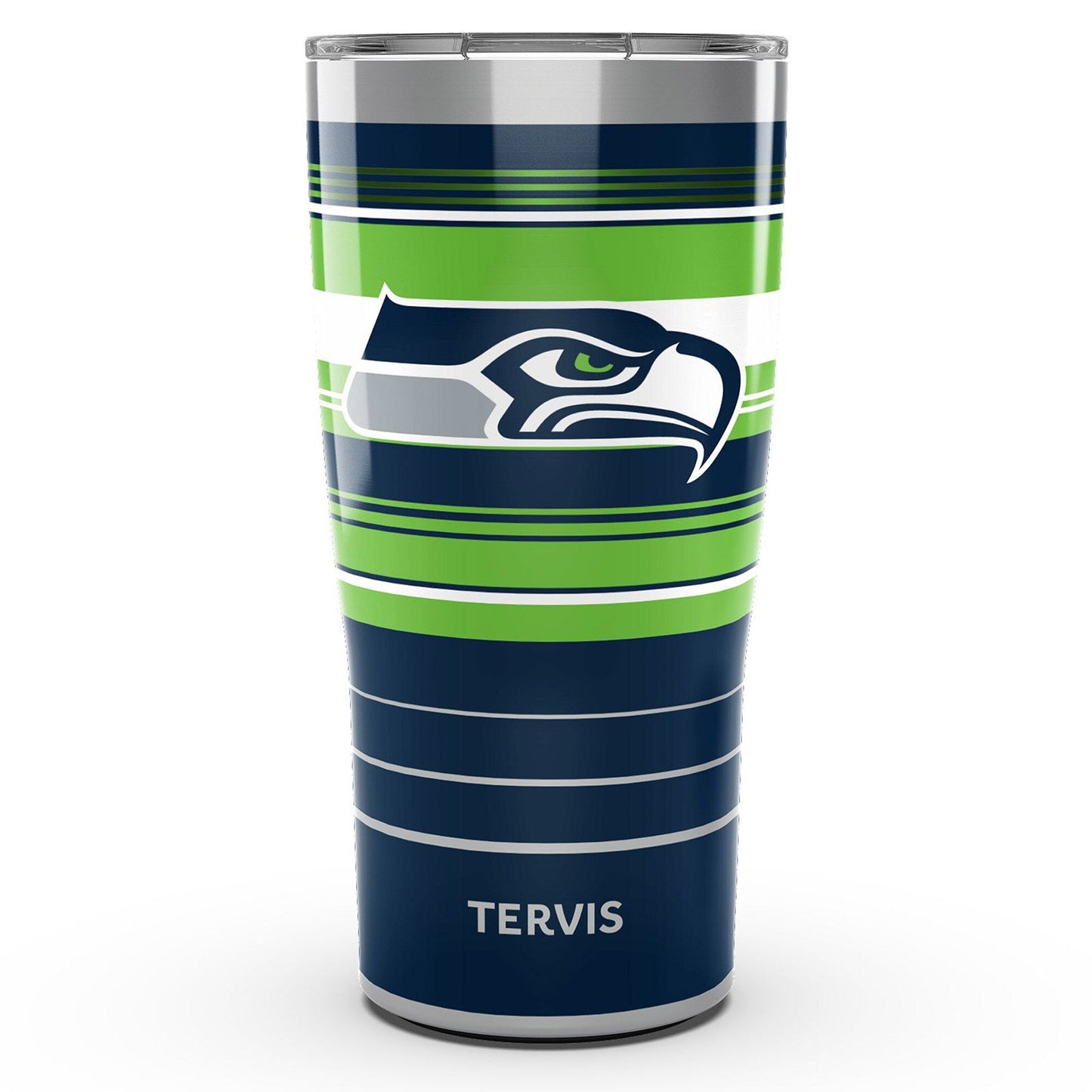 Seattle Seahawks Hype Stripes 20 oz. Stainless Steel Tumbler By Tervis