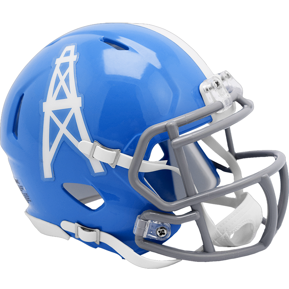 Riddell Houston Oilers 1960-62 Blue Speed Mini Helmet