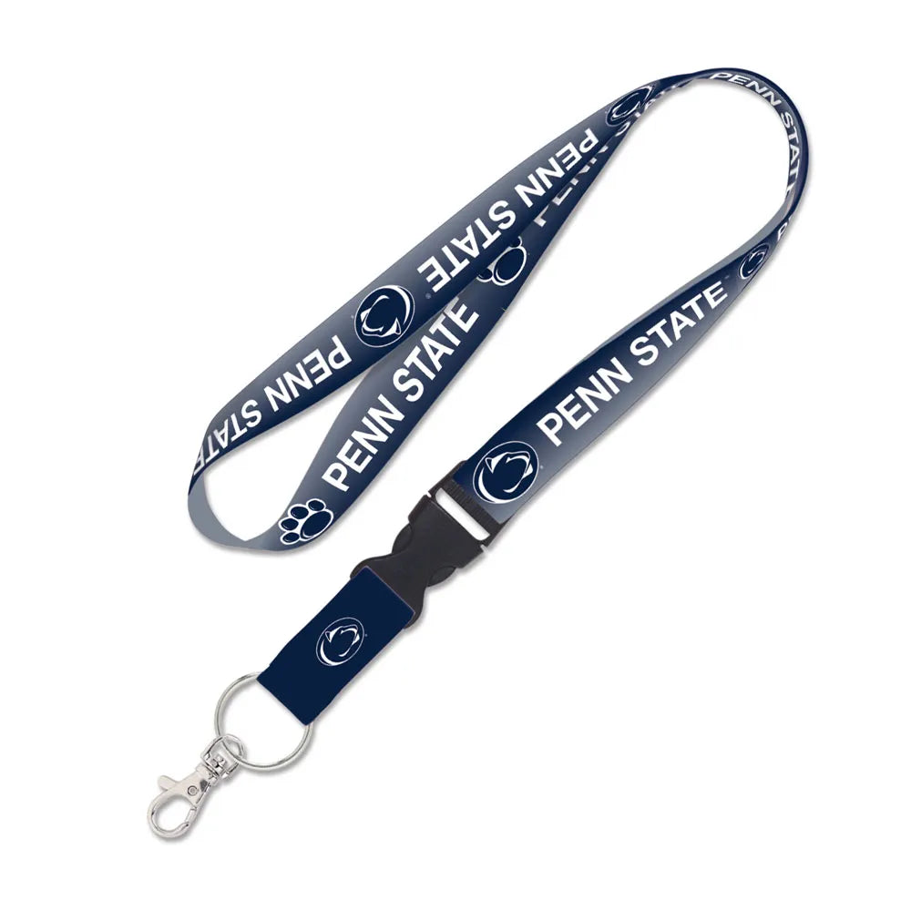 Penn State Nittany Lions 1" Double Sided Lanyard With Detachable Buckle By Wincraft
