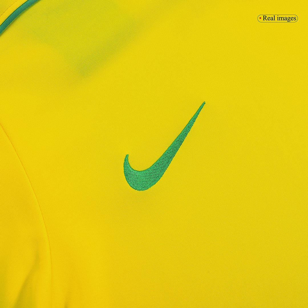 RONALDO #9 Retro 1998 Brazil Home Football Shirt - World Cup