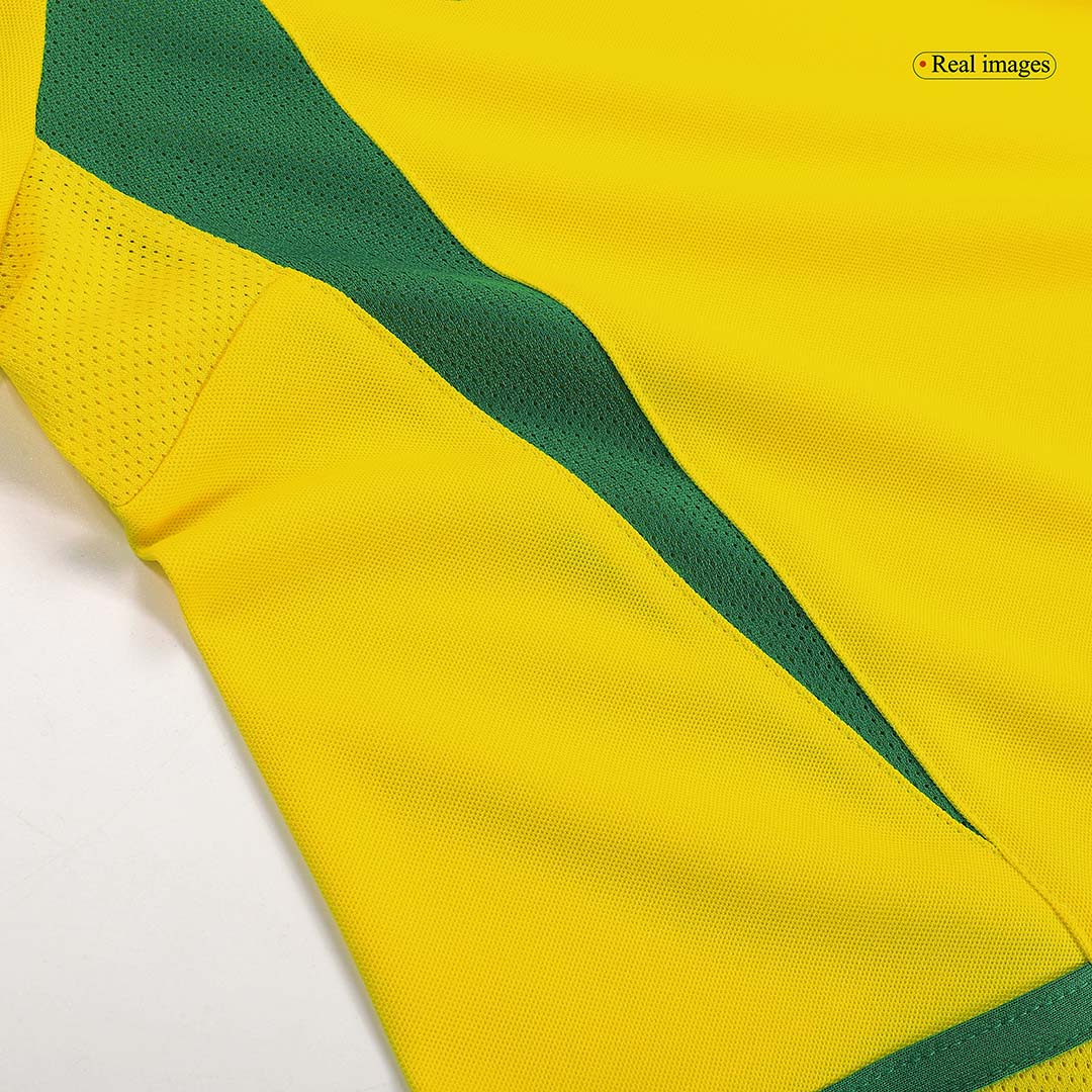 Retro CAFU #2 2002/03 Brazil Home Football Shirt