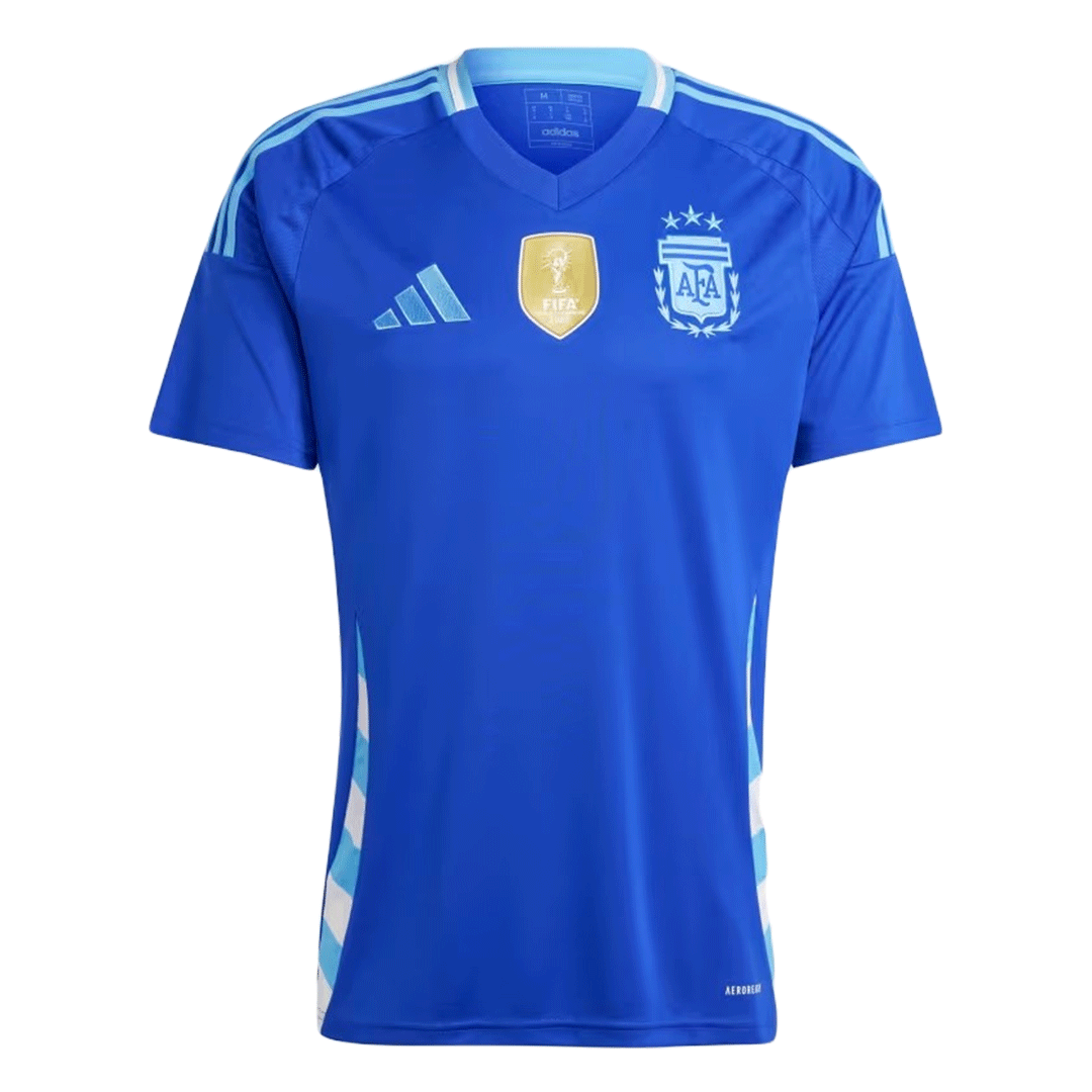 Men's Argentina Away Football Shirt Kit  (Jersey+Shorts+Socks) 2024