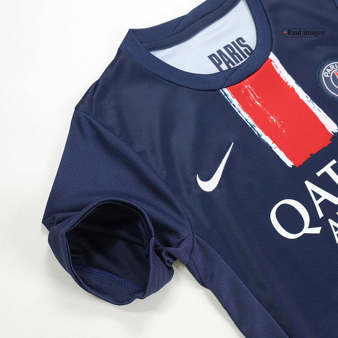 Kid's PSG Home Football Shirt Kit(Jersey+Shorts+Socks) 2024/25