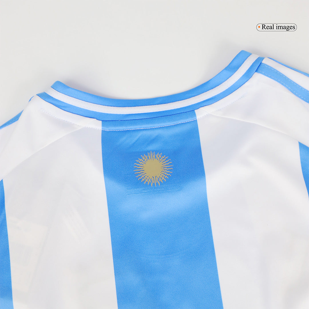 J.ALVAREZ #9 Argentina Home Football Shirt 2024