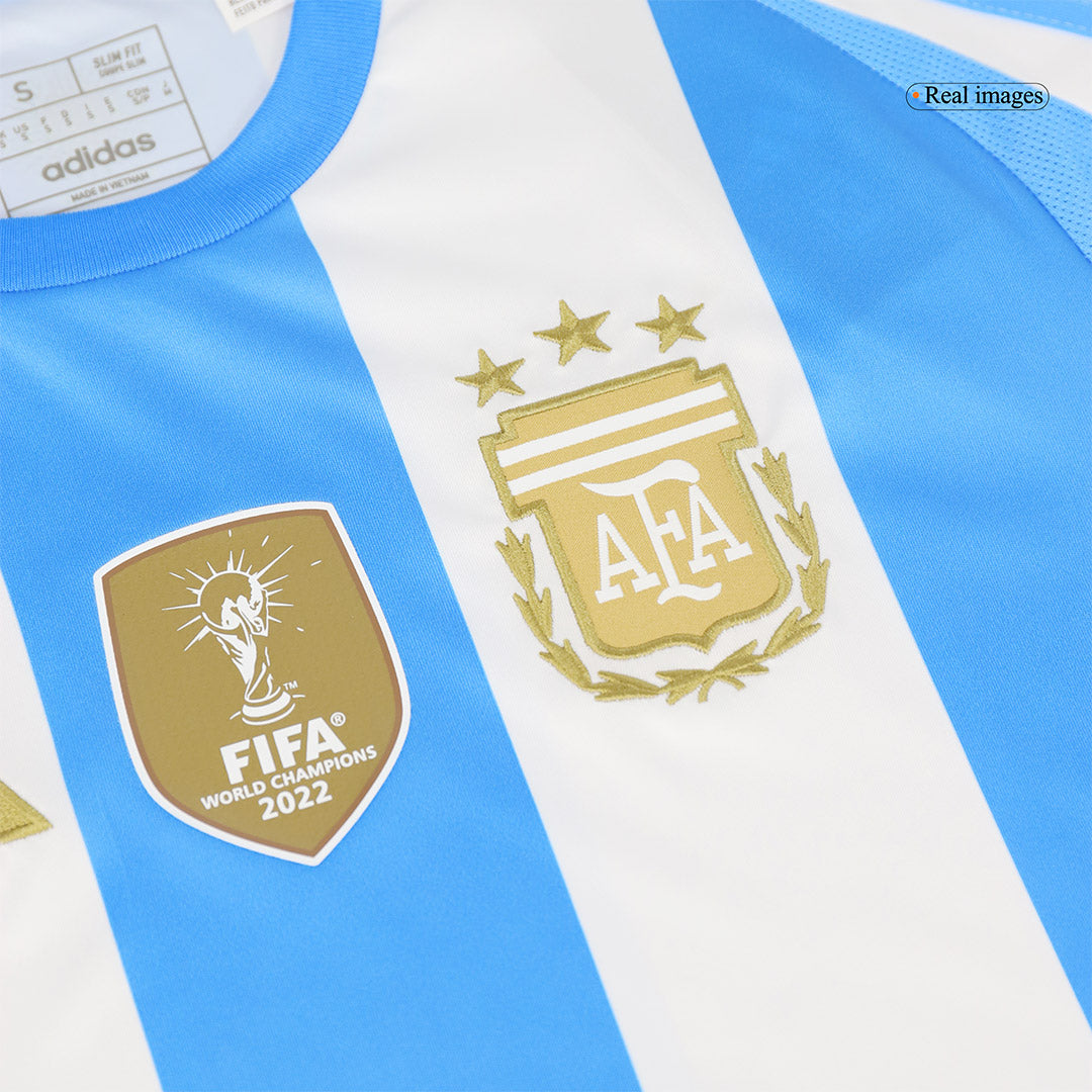 J.ALVAREZ #9 Argentina Home Football Shirt 2024