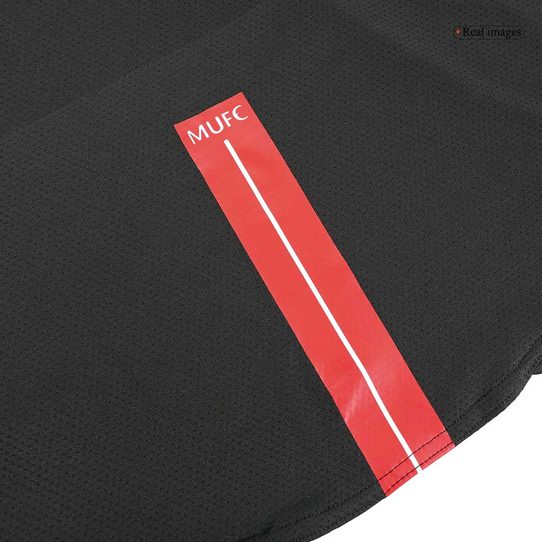 Retro 2007/08 Manchester United Away Long Sleeve Football Shirt
