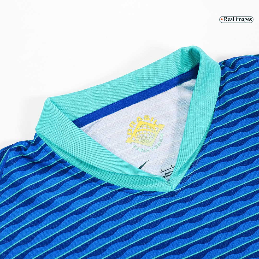 NEYMAR JR #10 Brazil Away Football Shirt 2024