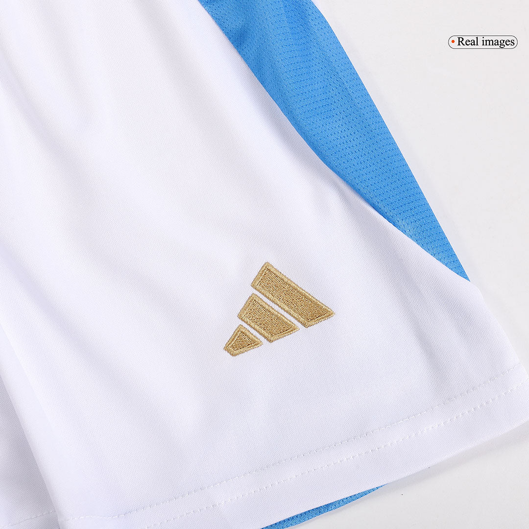Kid's Argentina Home Football Shirt Kit(Jersey+Shorts) Copa America 2024