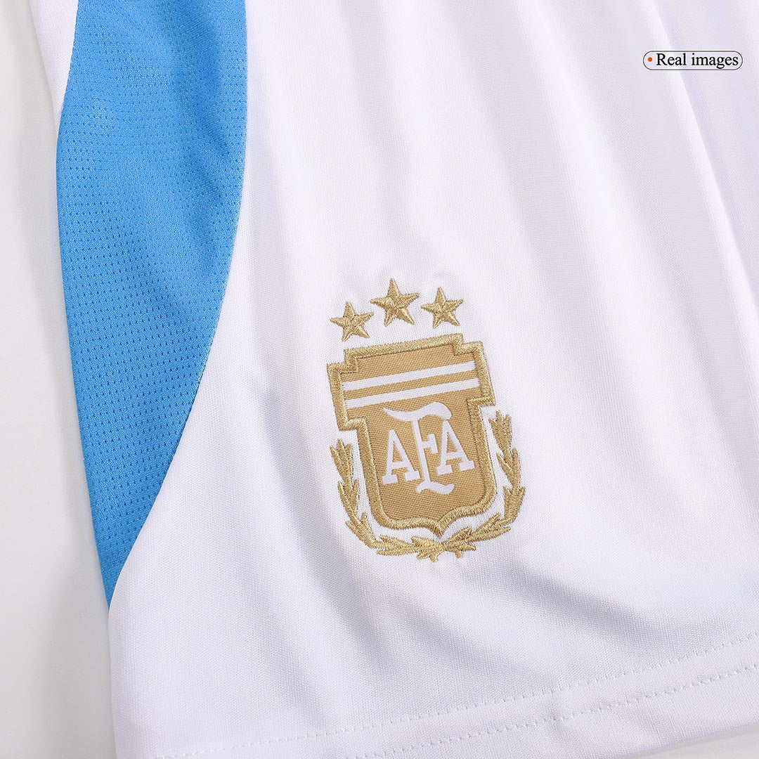 Kid's Argentina Home Football Shirt Kit(Jersey+Shorts) Copa America 2024