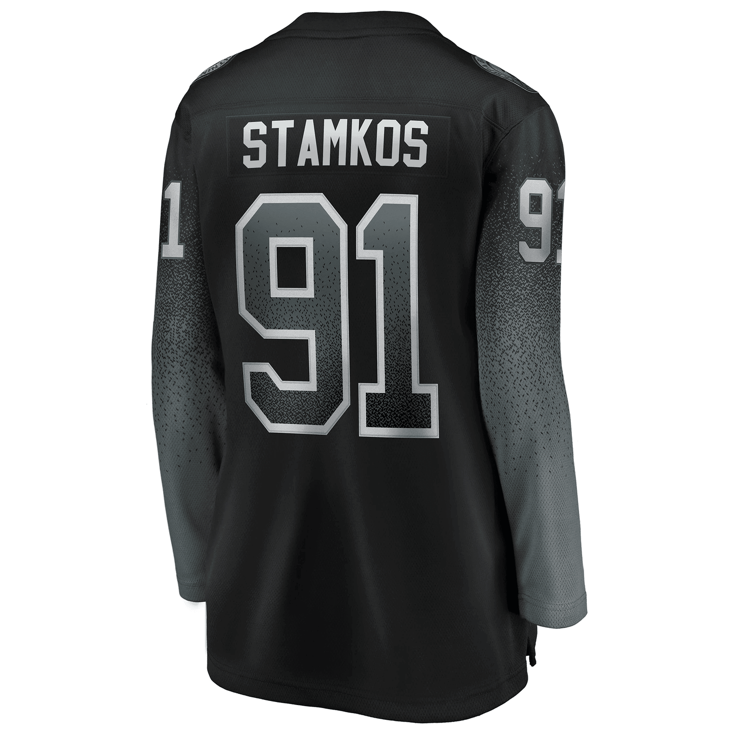 Steven Stamkos Tampa Bay Lightning Women's Alternate Breakaway Player Jersey - Black Jersey