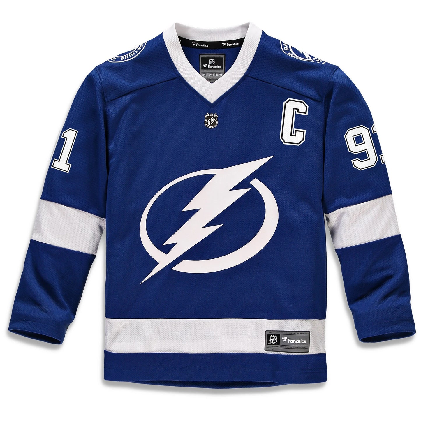 Youth Tampa Bay Lightning Steven Stamkos Blue Player Jersey
