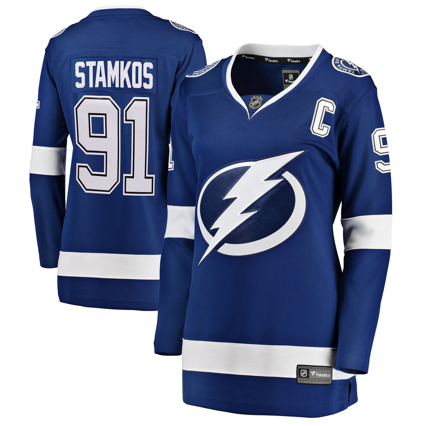 Women's Tampa Bay Lightning Steven Stamkos Black Alternate Breakaway Player Jersey