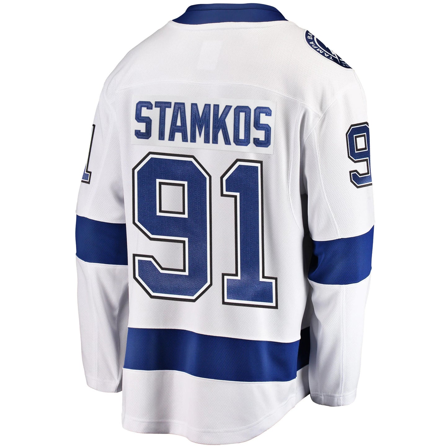 Men's Tampa Bay Lightning Steven Stamkos Black Alternate Breakaway Player Jersey