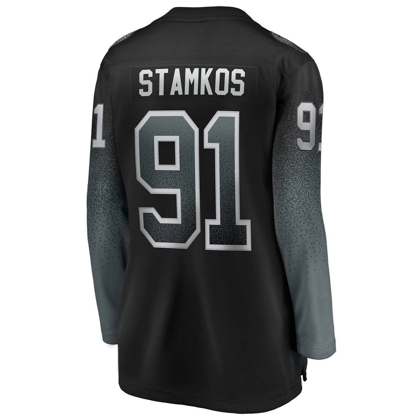Women's Tampa Bay Lightning Steven Stamkos Black Alternate Breakaway Player Jersey