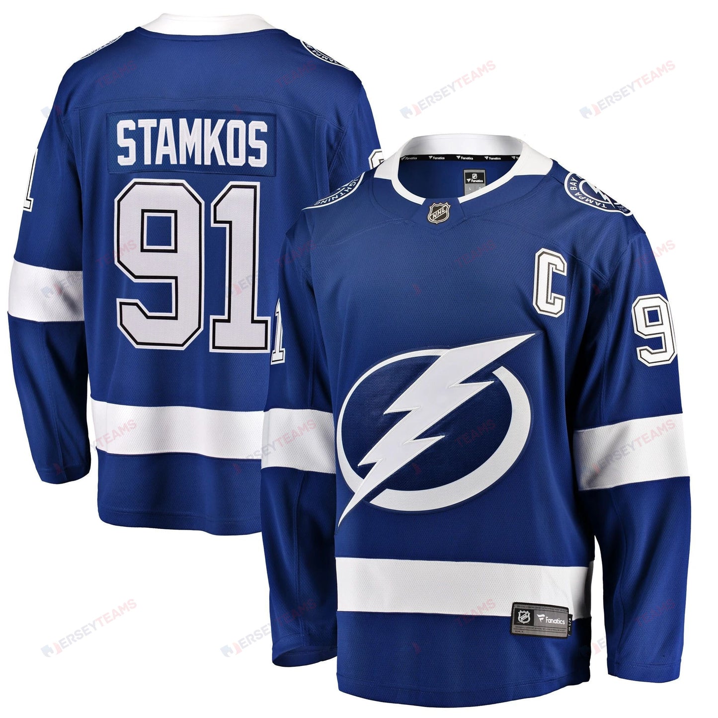 Youth Tampa Bay Lightning Steven Stamkos Blue Home Breakaway Player Jersey