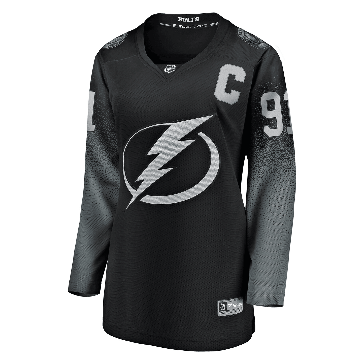 Women's Steven Stamkos Black Tampa Bay Lightning Alternate Breakaway Player Jersey Jersey