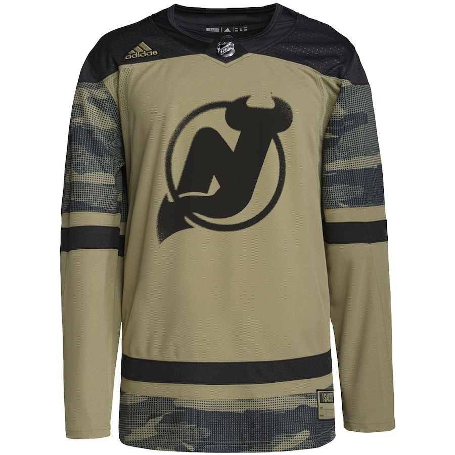 New Jersey Devils Military Appreciation Team Practice Men Jersey - Camo