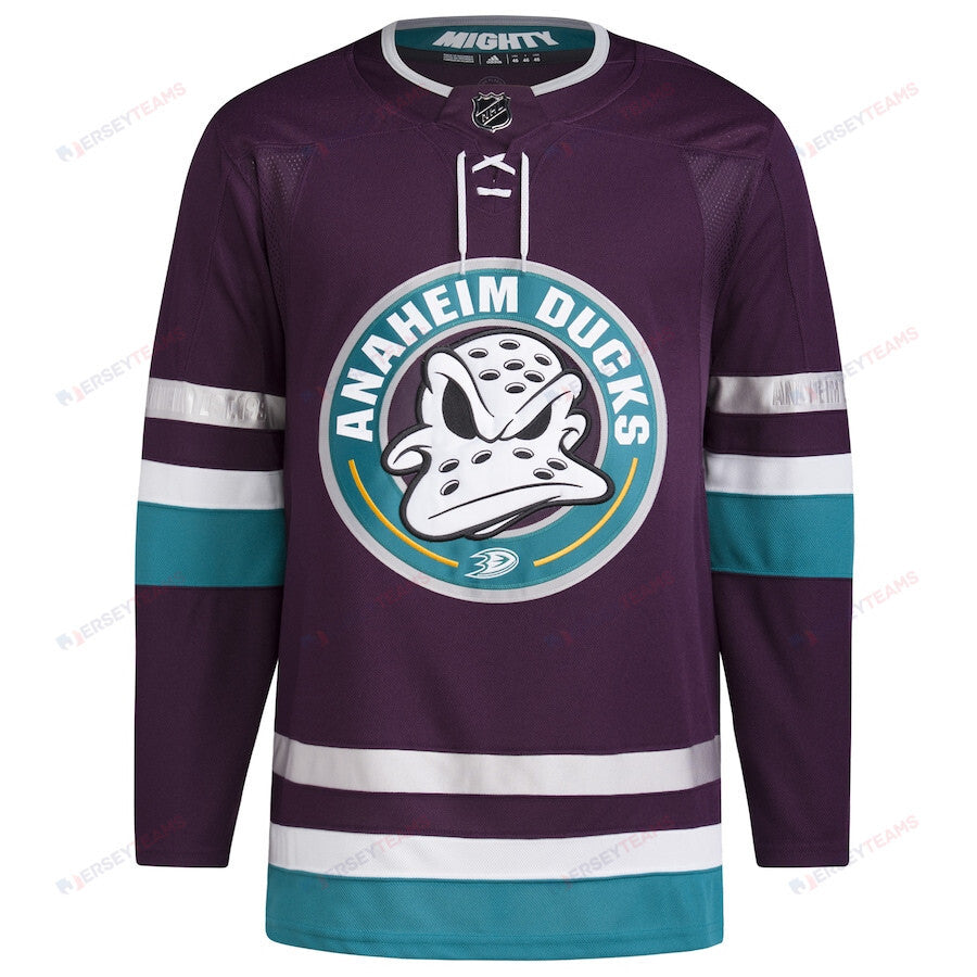 Anaheim Ducks 30th Anniversary Primegreen Men Jersey - Purple
