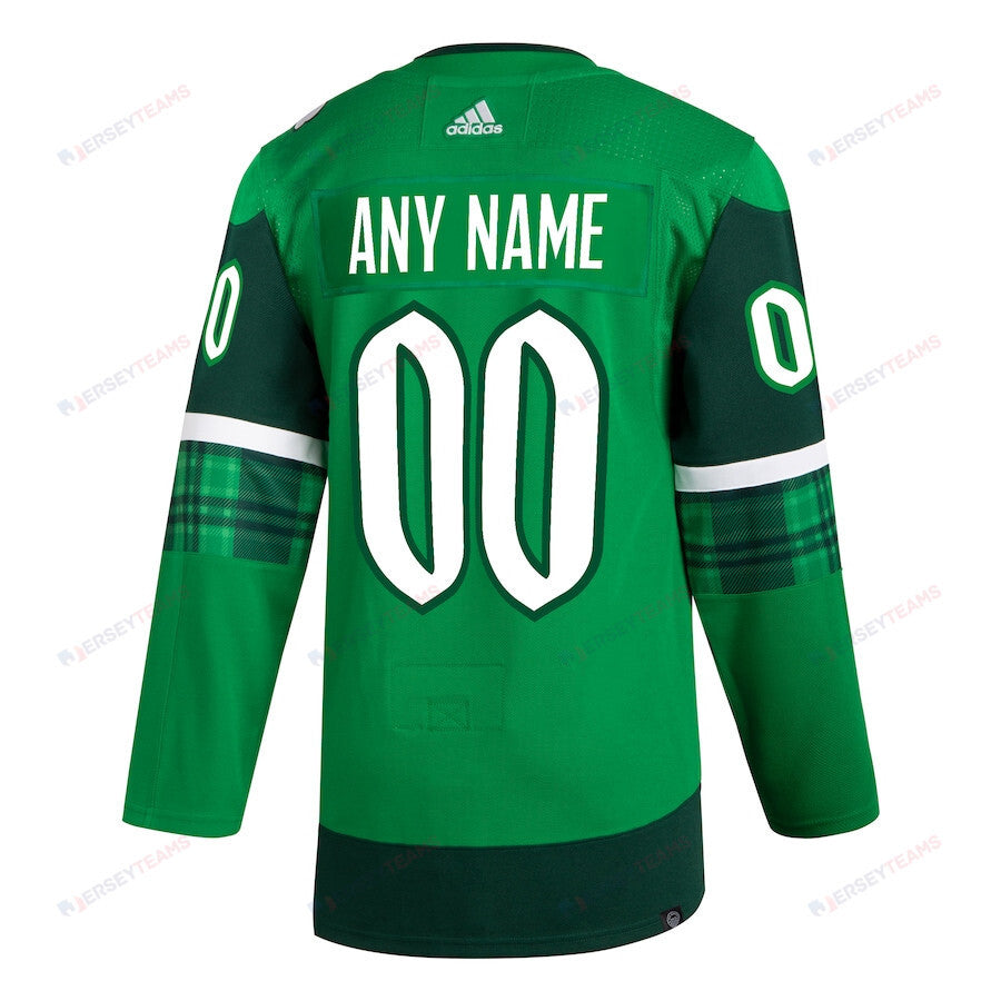 Nashville Predators St. Patrick's Day Custom Men Jersey - Kelly Green