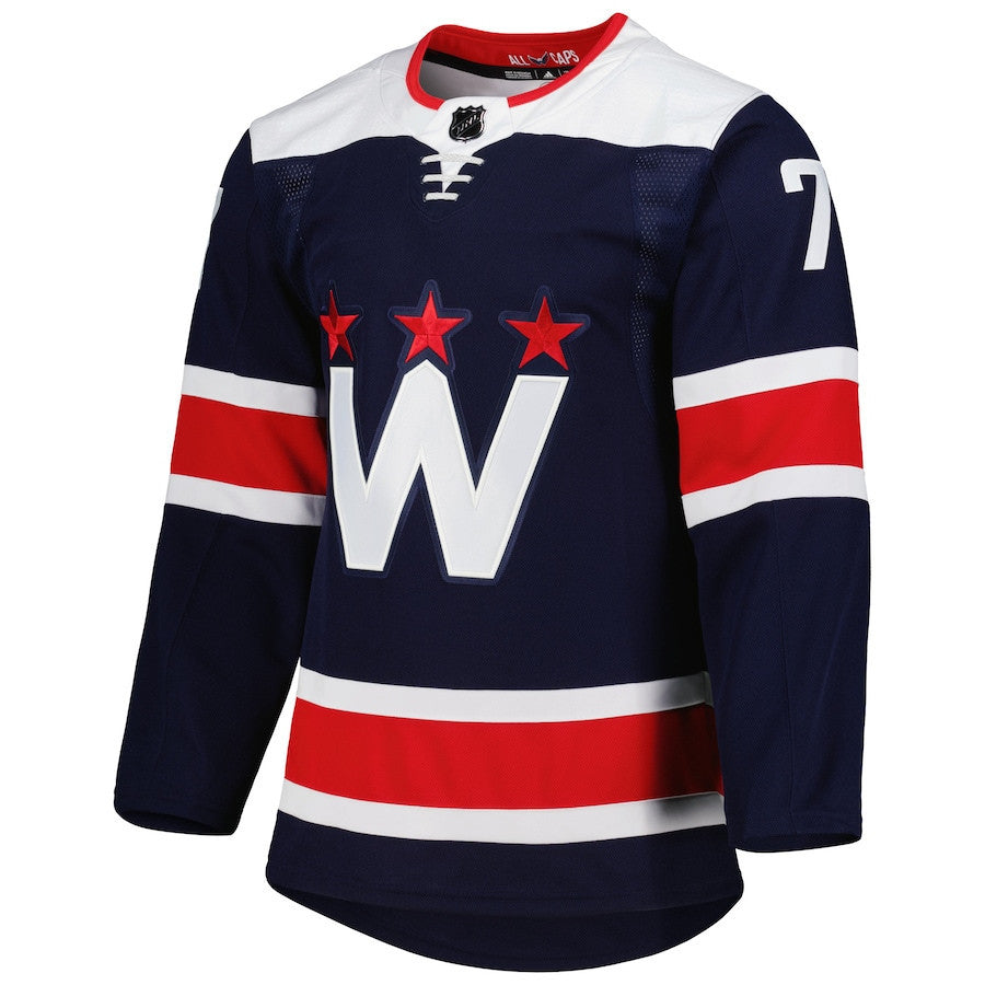 TJ Oshie 77 Washington Capitals Alternate Primegreen Men Jersey - Navy