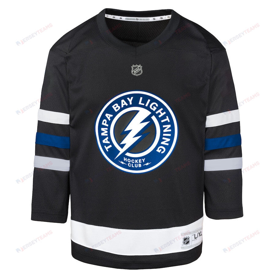 Nikita Kucherov 86 Tampa Bay Lightning Alternate YOUTH Jersey - Black