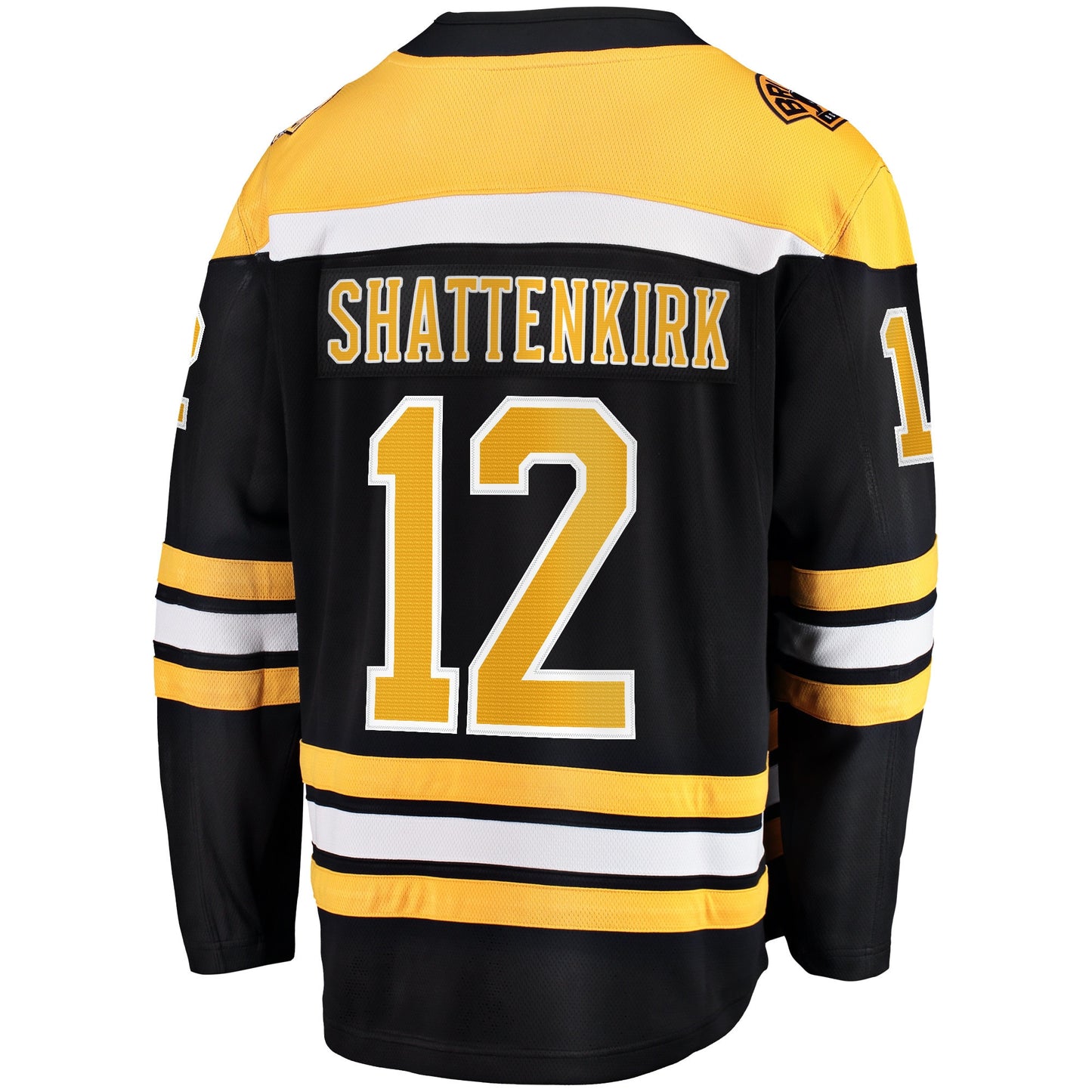 Kevin Shattenkirk 12 Boston Bruins Home Breakaway Jersey - Men, Black