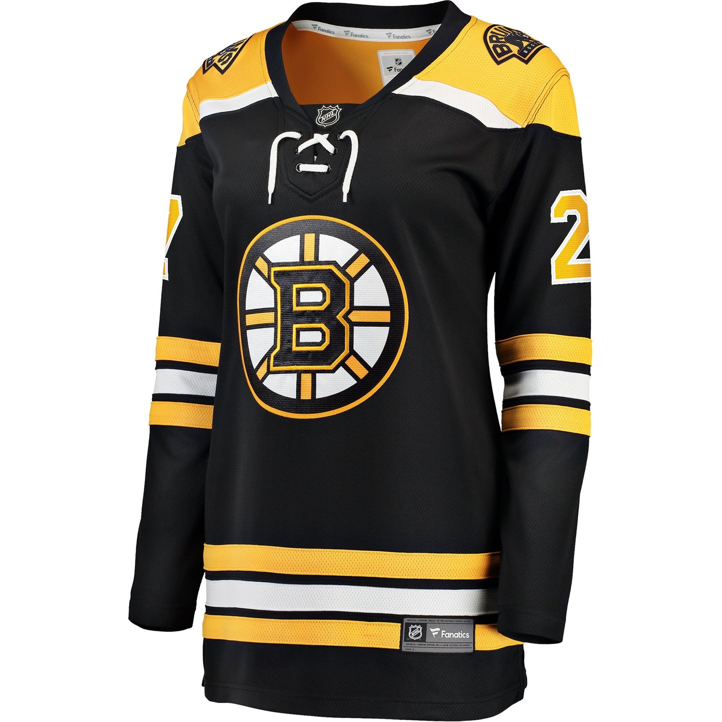 Hampus Lindholm 27 Boston Bruins Home Breakaway Jersey - Women, Black