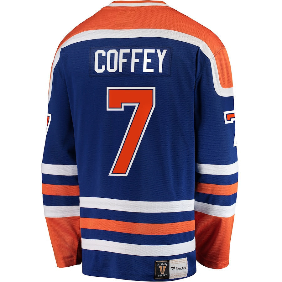 Paul Coffey 7 Edmonton Oilers Home Breakaway Jersey - Men