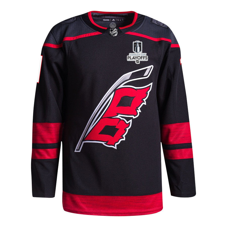 Jordan Staal 11 Carolina Hurricanes 2024 NHL Playoffs Patch Home Jersey - Men, Black