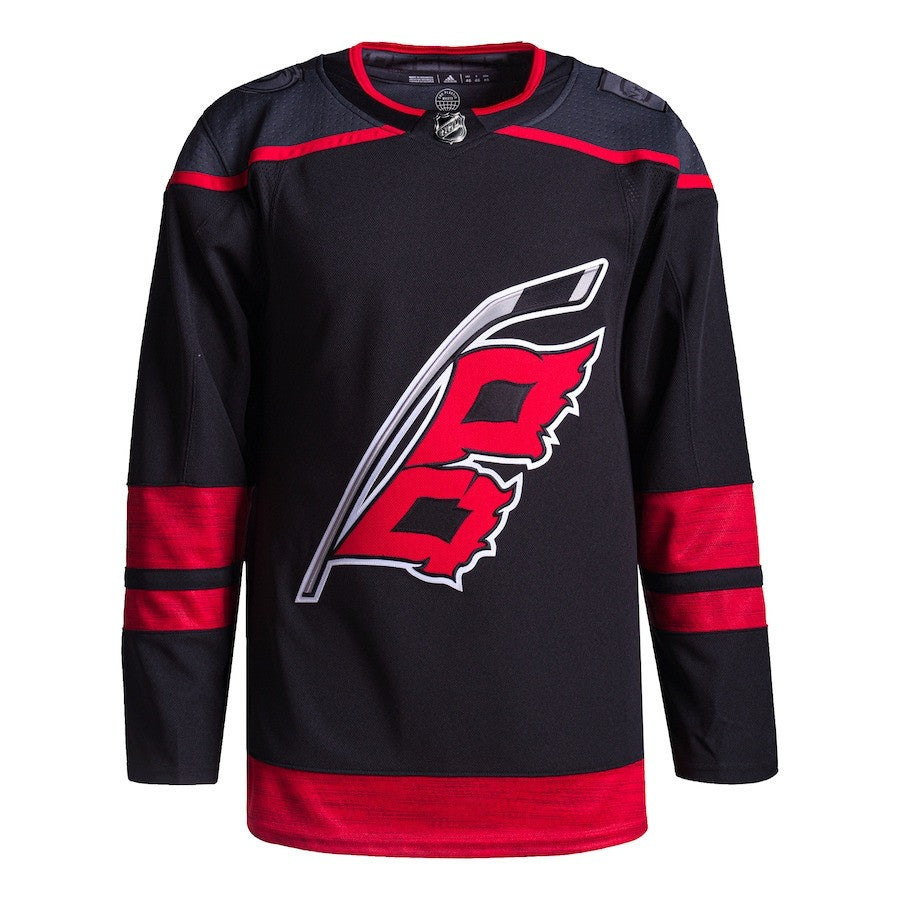 Carolina Hurricanes 2024 NHL Playoffs Patch Home Jersey - Men, Black
