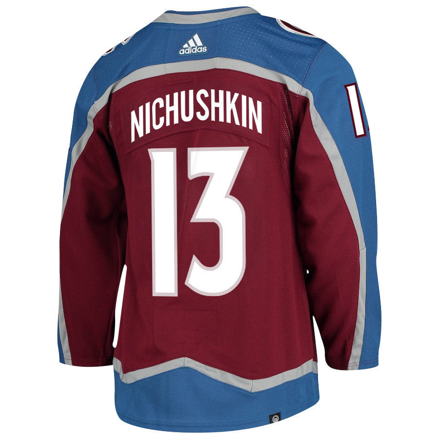 Valeri Nichushkin 13 Colorado Avalanche 2024 NHL Playoffs Patch Home Jersey - Men