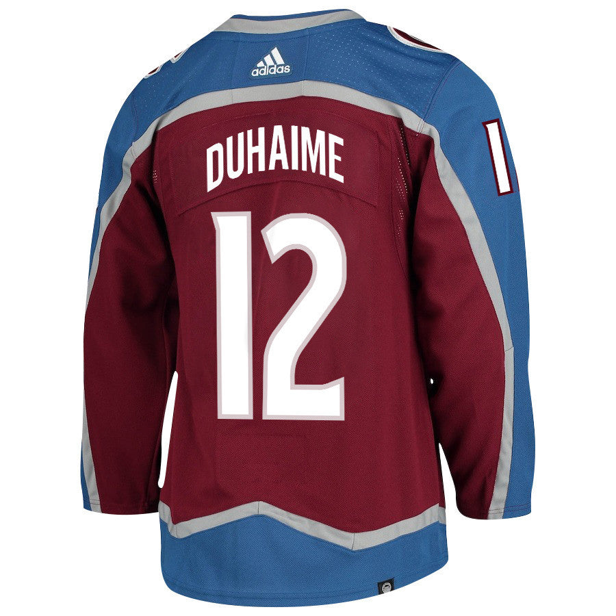 Brandon Duhaime 12 Colorado Avalanche 2024 NHL Playoffs Patch Home Jersey - Men