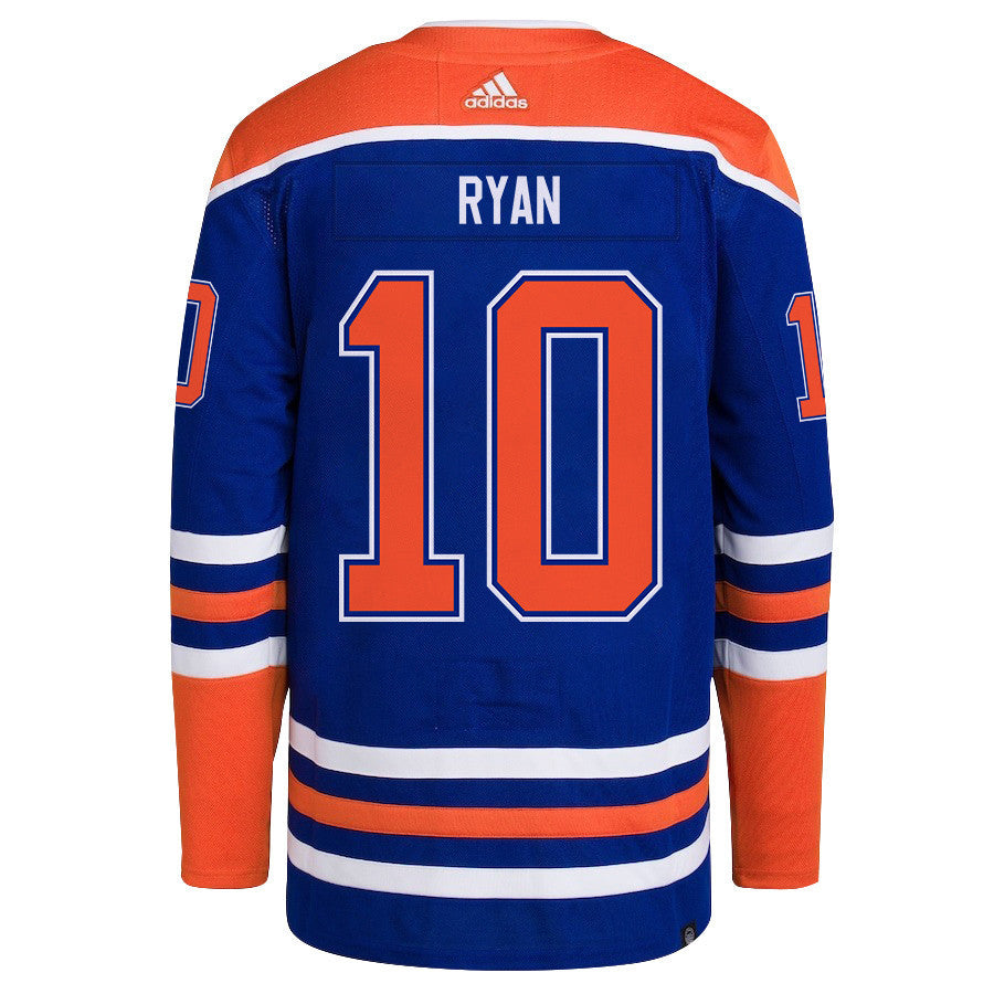 Derek Ryan 10 Edmonton Oilers 2024 STANLEY CUP Final Home Primegreen Jersey - Men, Royal