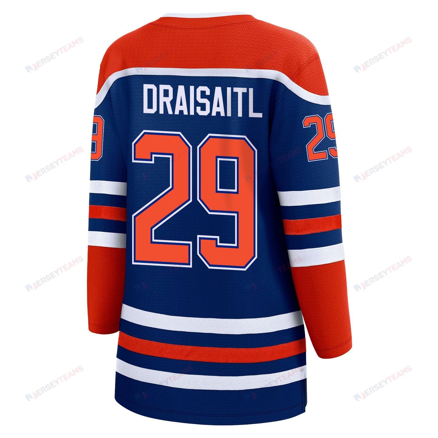 Leon Draisaitl 29 Edmonton Oilers 2024 STANLEY CUP Final Women's Home Jersey - Royal