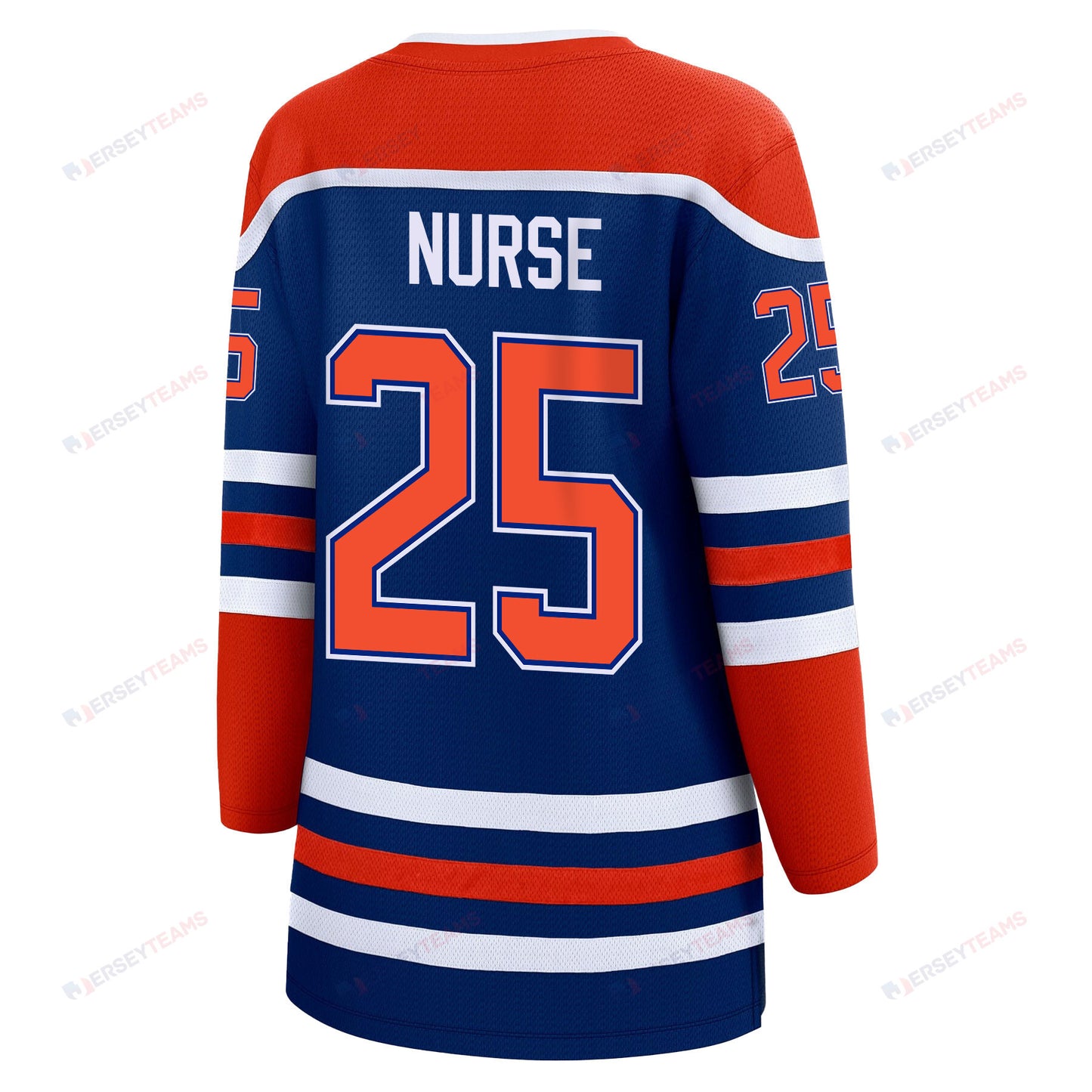 Darnell Nurse 25 Edmonton Oilers 2024 STANLEY CUP Final Women's Home Jersey - Royal