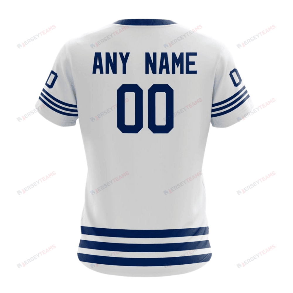 Toronto Maple Leafs Special Whiteout Design Custom AOP T-Shirt - White