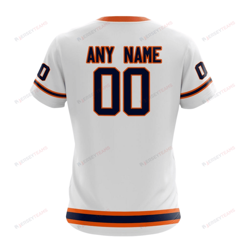Edmonton Oilers Special Whiteout Custom AOP T-Shirt - White