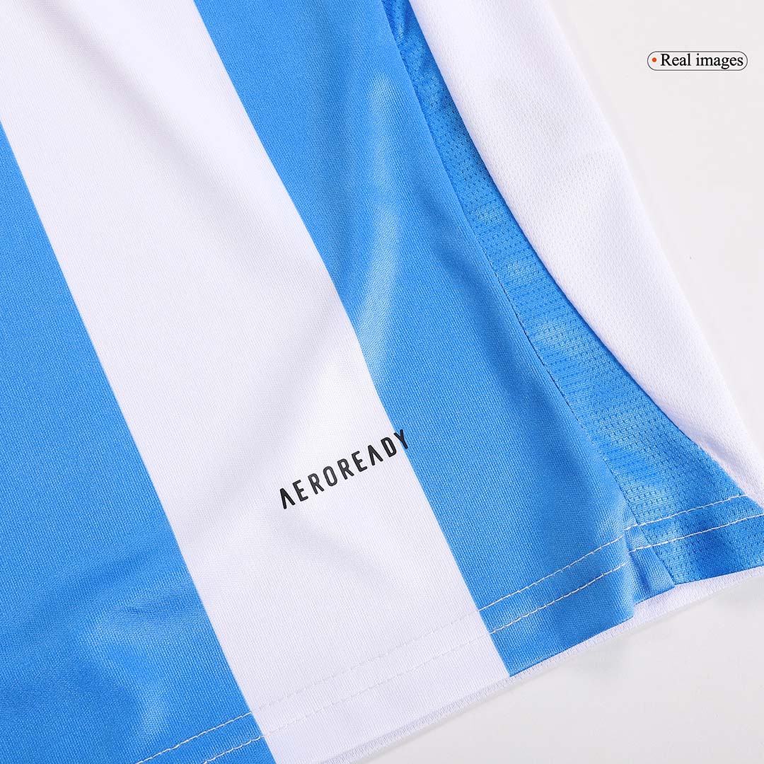 Kid's Argentina Home Football Shirt Kit(Jersey+Shorts+Socks) Copa America 2024
