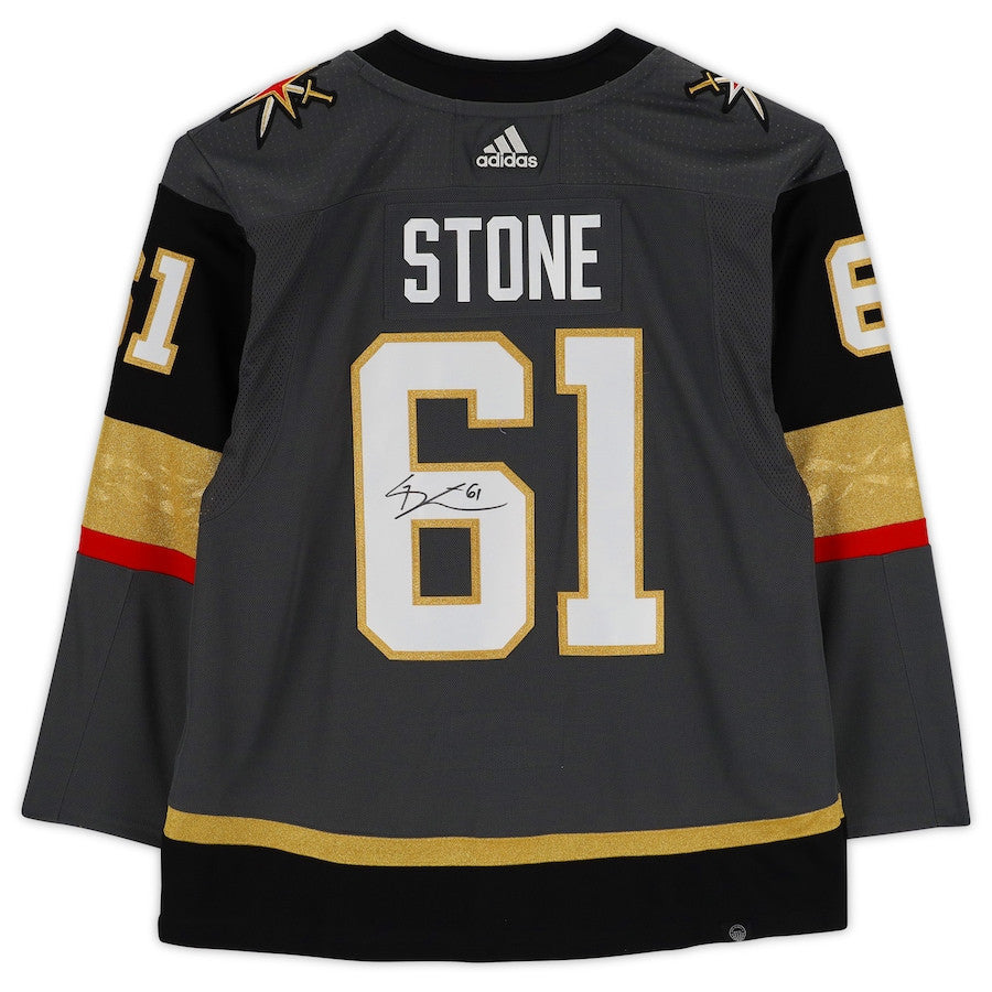 Mark Stone 61 Signed Vegas Golden Knights Autographed Jersey - Black